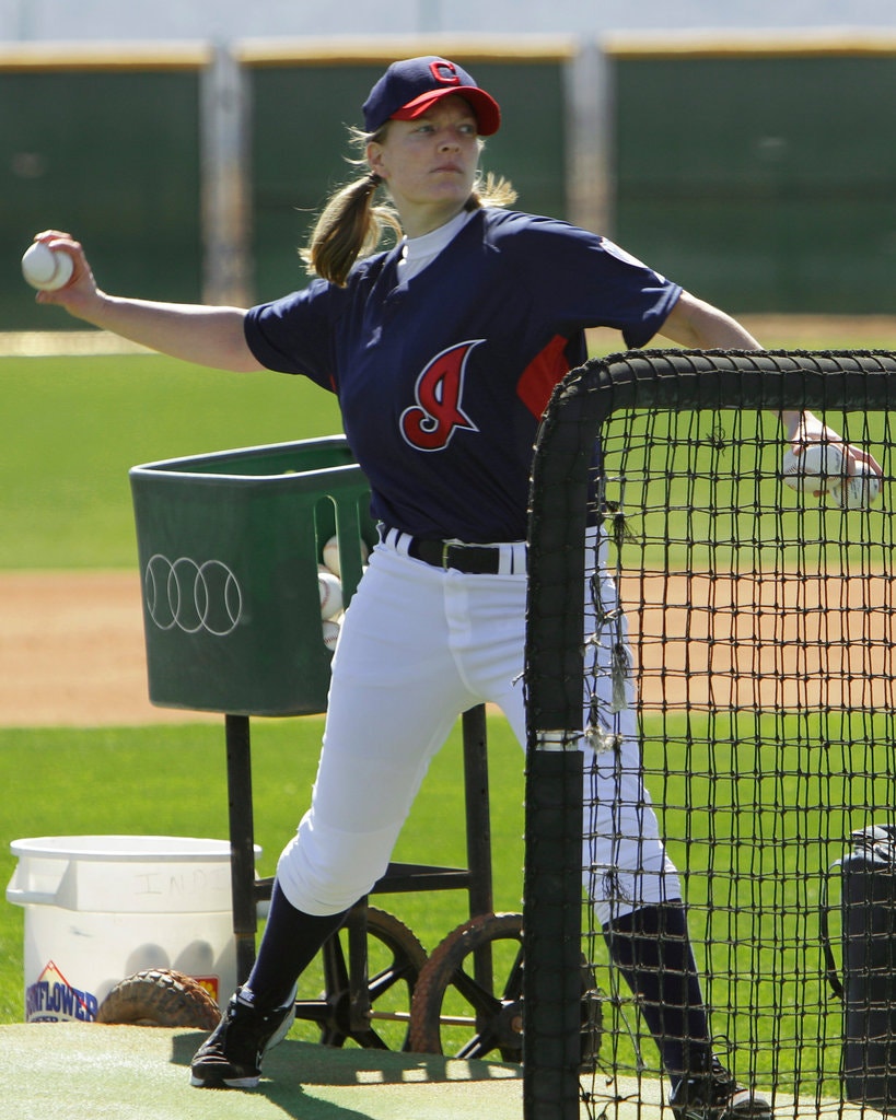 Justine Siegal's Historic Batting Practice